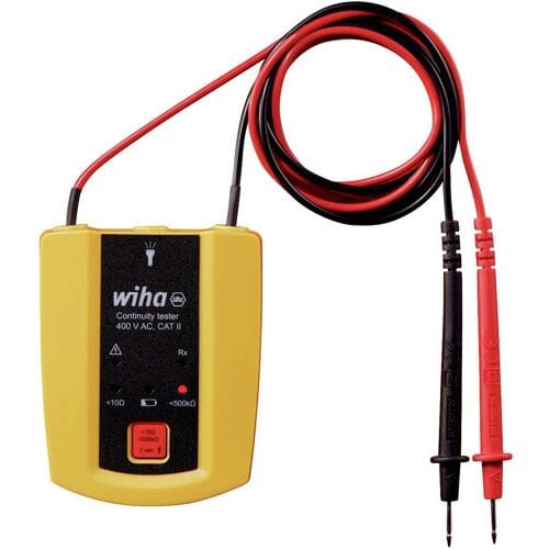 Wiha 45222 Doorgangstester CAT II 600 V LED, Akoestisch