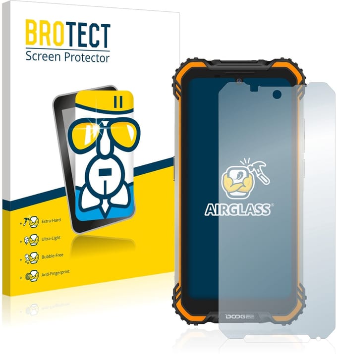 Screenprotector voor Doogee S58 Pro Beschermglas transparant