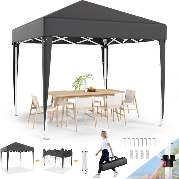 Easy Up Partytent - Paviljoen Opvouwbaar - Extra Stevig