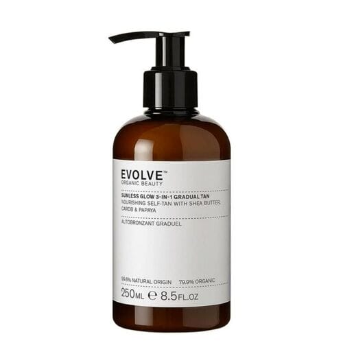 Evolve Organic Beauty Sunless Glow 3-In-1 Gradual Tan 250 ml
