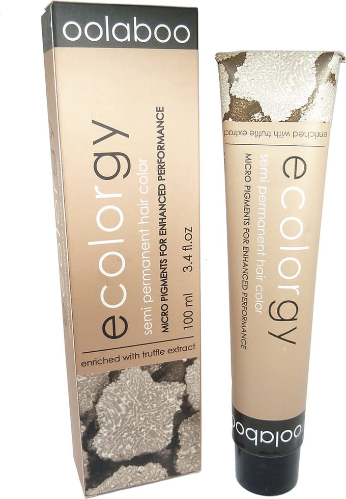 Oolaboo Ecolorgy Semi Permanente Haarkleur Tint Crème 100ml - 05.6 Red Light Brown / Hellbraun Rot
