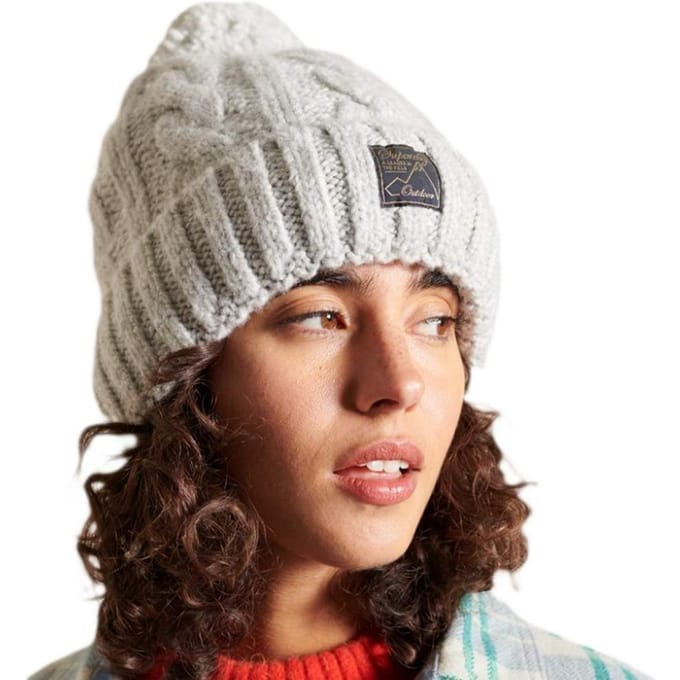 Draai-cap in tweed voor dames Superdry