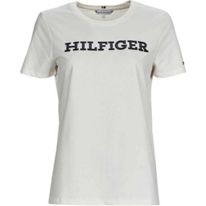 T-shirt Korte Mouw Tommy Hilfiger REG MONOTYPE EMB C-NK SS