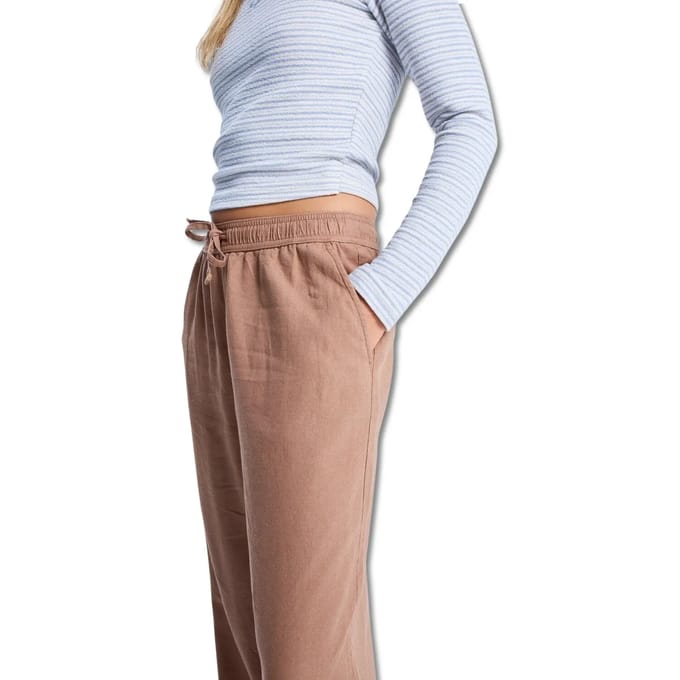Vrouwen relaxed broek Roxy Lekeitio Break Mid