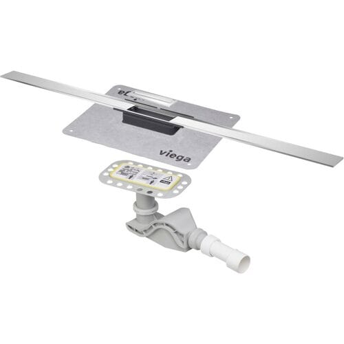Viega Advantix Cleviva shower drain w. Advantix insert Visign C1, model 4981.10, 100 cm 794477