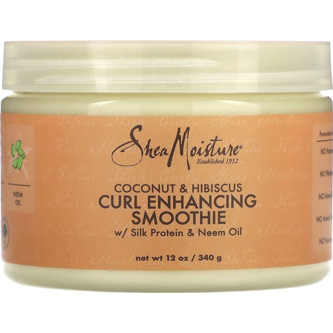 SheaMoisture, Curl Enhancing Smoothie, Coconut & Hibiscus, 12 oz (340 g) beige