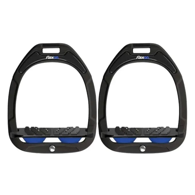 Ingelogde ultra grip aluminium/zwart/blauw Flex-On Green Composite