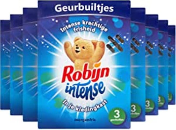Robijn Morgenfris - 8 x 3 st - Geurbuiltjes - Voordeelverpakking