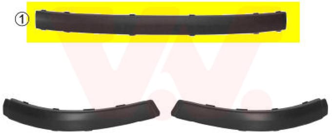 Van Wezel - BUMPERLIJST VOOR FORD MONDEO 2000-2006 1254410