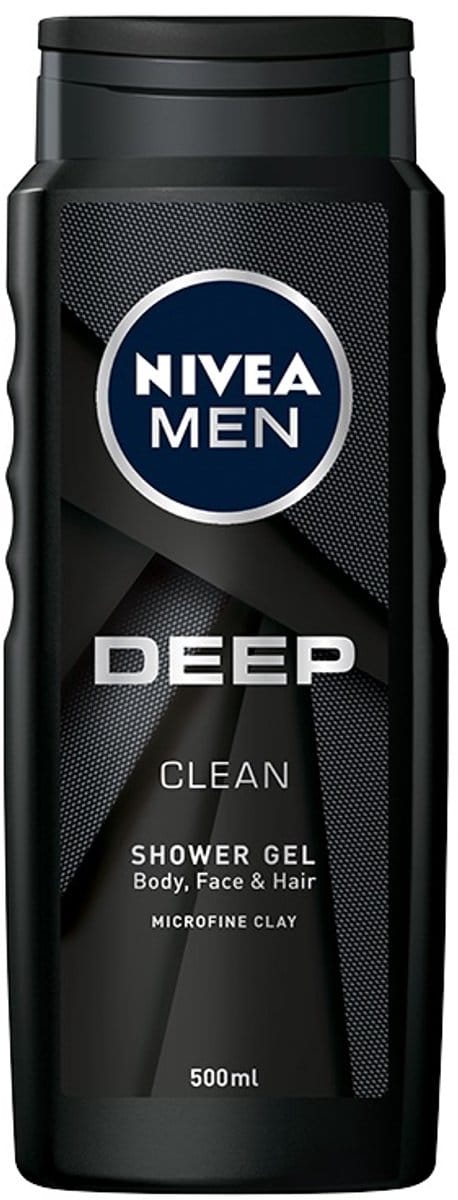 Nivea - Men Deep Clean Shower Gel For Face, Body I