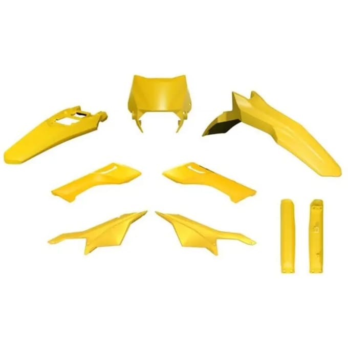 Motorfiets kunststofset Rtech Replica (x6)
