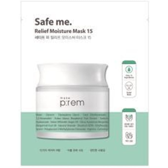 make p:rem - Safe Me. Relief Moisture Mask 15 New Version: 25ml