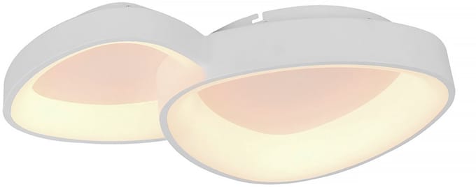 Freelight - Plafondlamp Organico L 58 cm wit