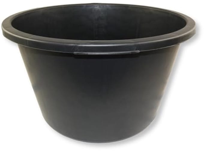 Ronde mortelbak 40 liter voor bouw en tuin