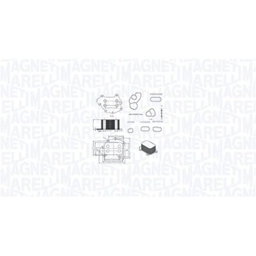 Olie radiator, motorolie MAGNETI MARELLI 350300002400
