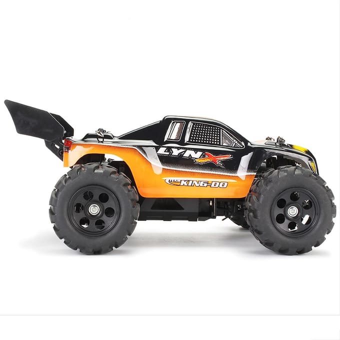 KYAMRC S600 1/22 2.4G 30 KM/h 4WD télécommande haute vitesse camionnette voiture RC orange