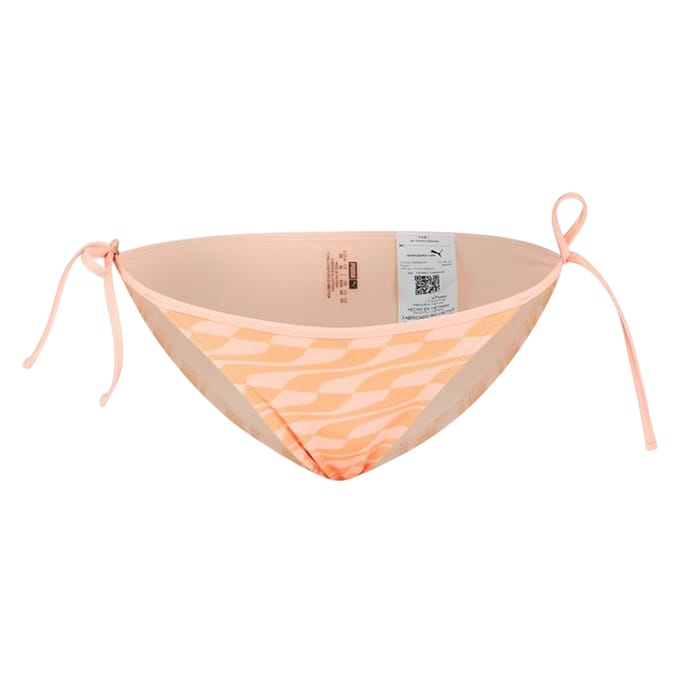 Puma Dames Golfpatroon Zijstrik Bikini Onderstukken (Perzik)
