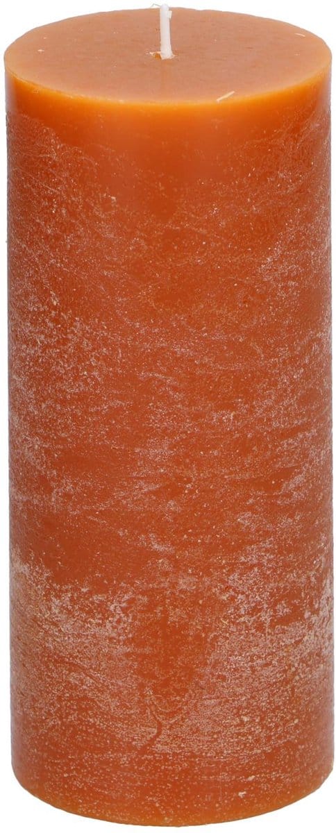 Kaars geel Ø7xh16cm