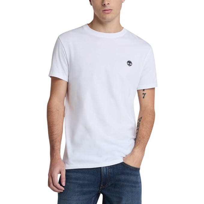 Timberland Dunstan River Slim Crew T-Shirt, Wit