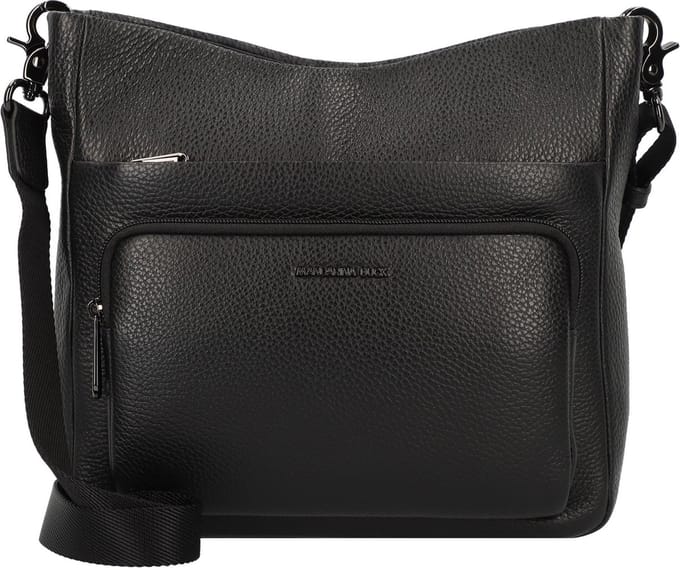 MANDARINA DUCK Leren Schoudertas Mellow Leather Crossover Bag Warm Taupe