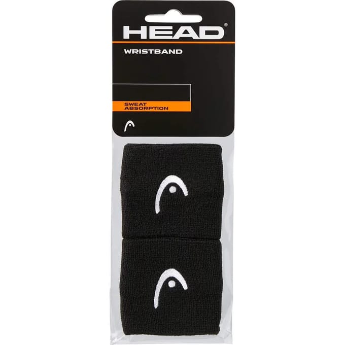 Head Zweetbandjes Pols Klein Kleur : Zwart