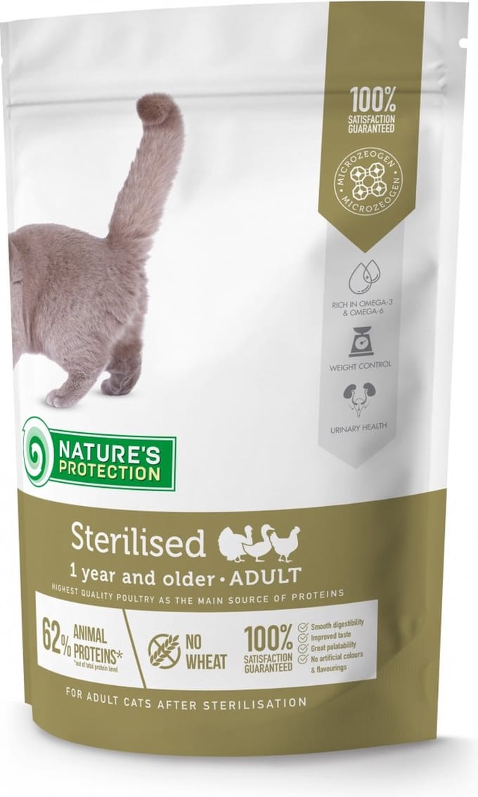 nature's protection sterilised 400gr.