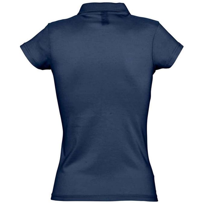 SOLS Dames/Dames Prescott Jersey Poloshirt (Franse marine)