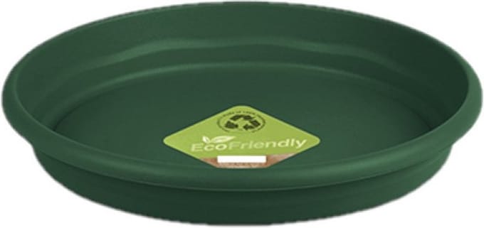 Hega Hogar Opvangbord - groen - kunststof - D29 cm - onderschaal/opvangbord