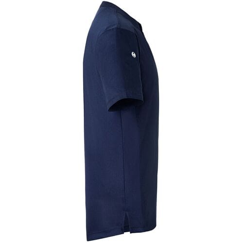 (6 stuks) KARLOWSKY Korte Mouw Heren Werkshirt Performance - Marineblauw - maat: M Blauw