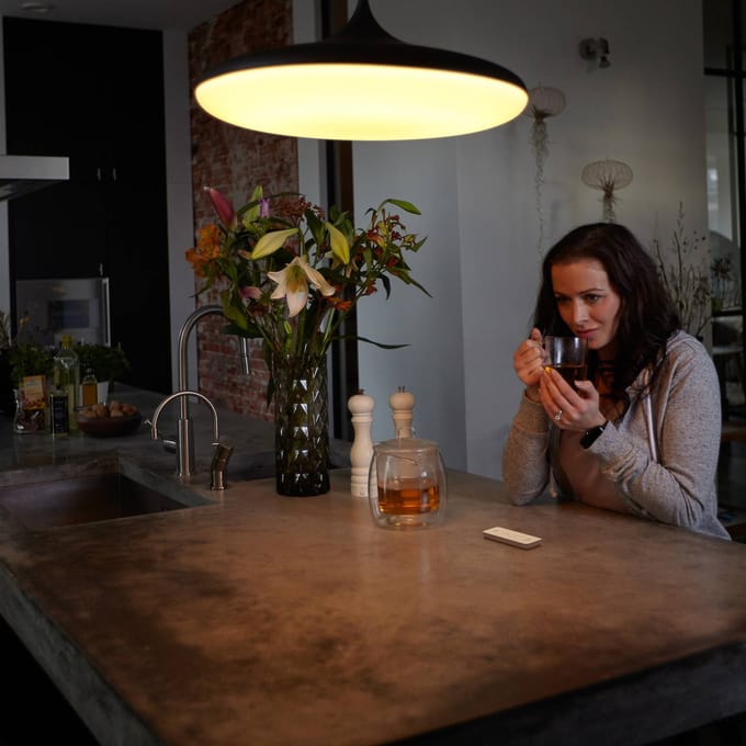 Accessoire pour lampe connectée Philips Hue Hue Dim Switch Télécommande nomade variateur de lumiere