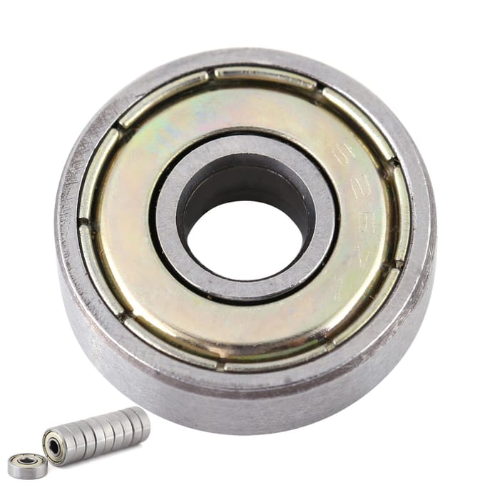 10 Stuks Metaal Afgeschermde Duurzame Multi-Use Koolstofstaal Miniatuur 626ZZ Kogellagers (6x19x6mm)