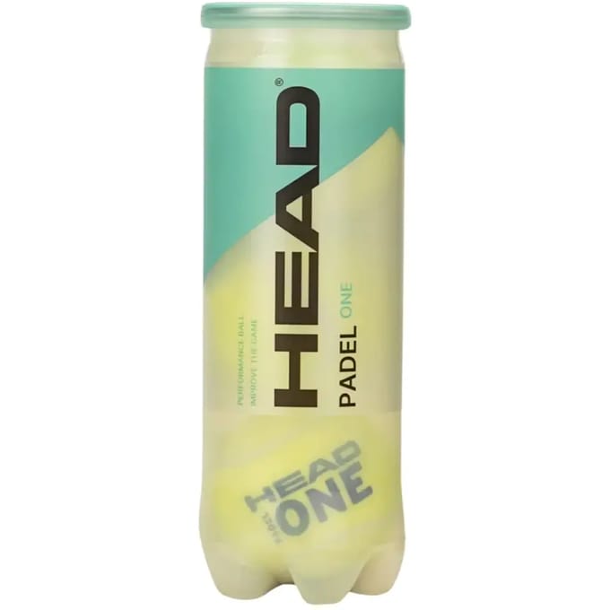 HEAD Padel One Padel Balls – 3 stuks