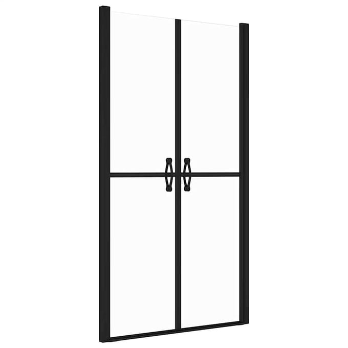 vidaXL - Douchedeur - (78-81)x190 - cm - ESG - transparant