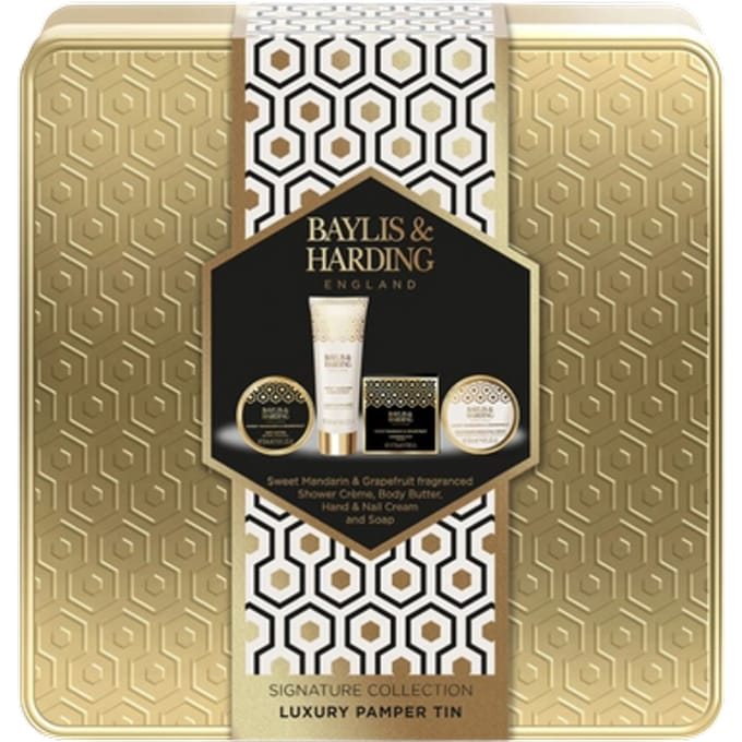 Baylis & Harding Sweet Mandarin & Grapefruit Signature Collection Luxury Pamper Bath & Body Gift Set