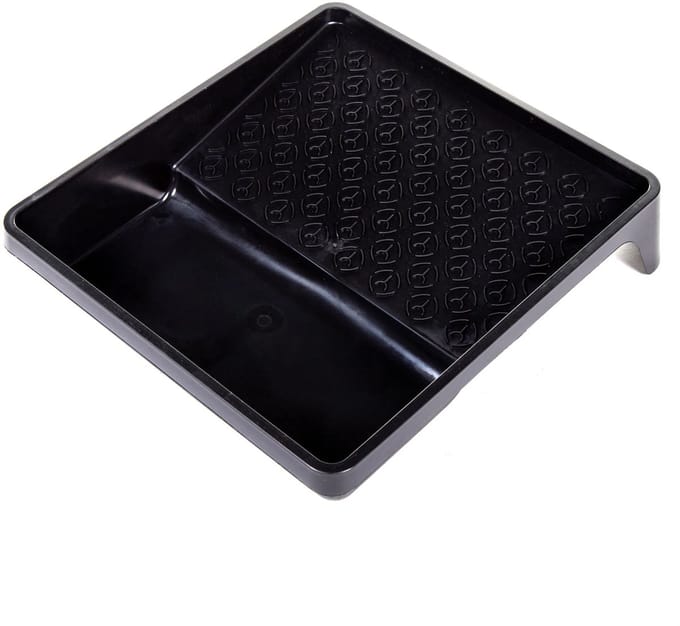 Verfbak Big, Zwarte kunstof rollerbak, 10 stuks 35 * 32 cm