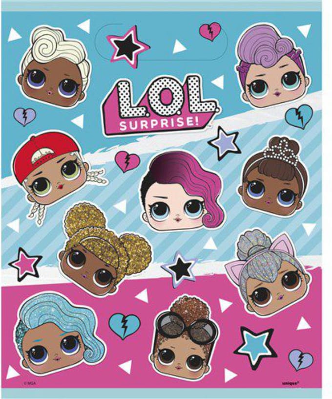 Haza Witbaard - LOL. Handout bags 8 pcs.