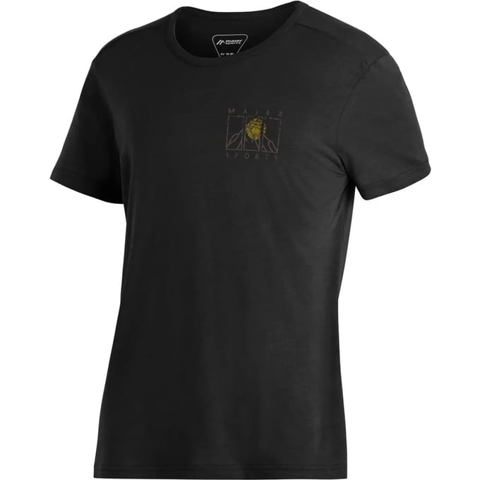 T-shirt met ronde hals Maier Sports Jorgen