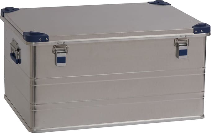 Stapelbare aluminium transportkist 157l MW Tools KAL157