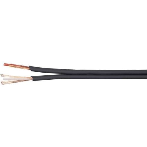 BKL Electronic 1106001/50 Audiokabel 2 x 0.14 mm² Zwart 50 m