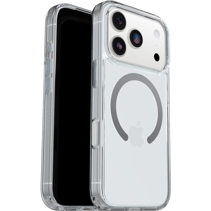 OtterBox Symmetry Clear Backcover MagSafe voor de Apple iPhone 17 Pro - Clear