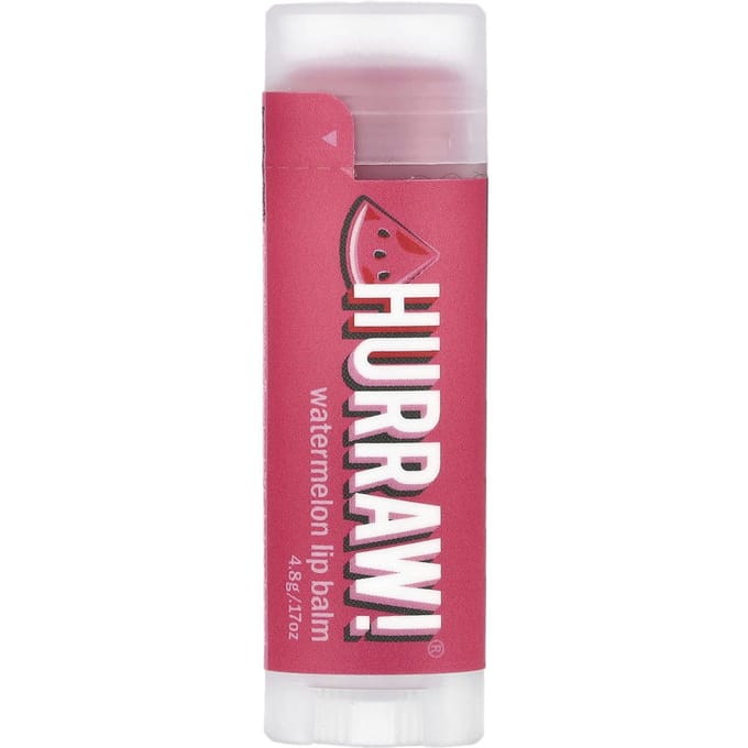 Hurraw! Balsem, Lippenbalsem, Watermeloen, 4,8G(0,17 oz) pink