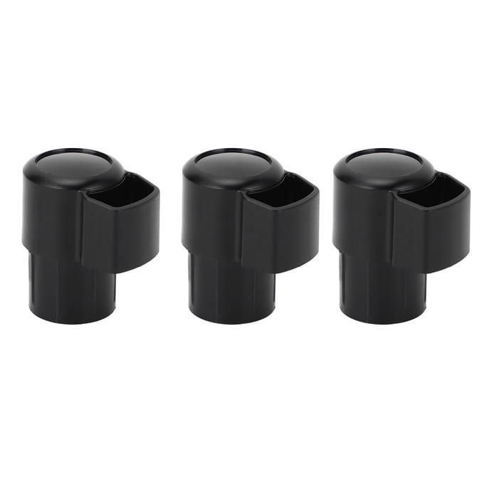 3 STUKS Saxofoon Eindstop Tenor Gebogen Hals Stofdicht Anti-Vuil Saxofoon Eindkap Stop voor Oefening gray