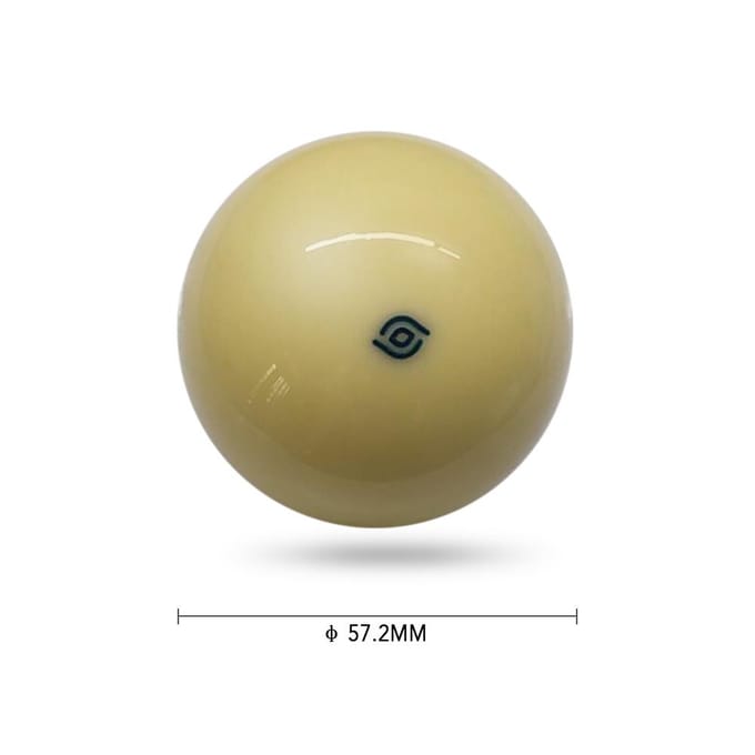 1 STUKS Witte Cue Ball 57.2MM Biljartbal Aramith Cue Ball rood