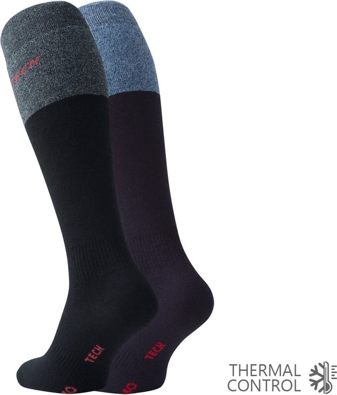 Thermo Tech werksokken heren 43 46 - thermo sokken - kniekousen - 2 paar