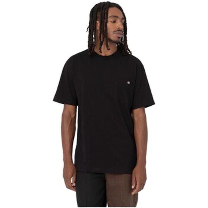 Essential Crew Neck T-Shirt | Relaxed Fit Everyday Wear - Black