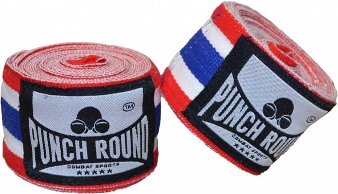 Punch Round™ Perfect Stretch Thai Flag Nylon Bandages 460 cm