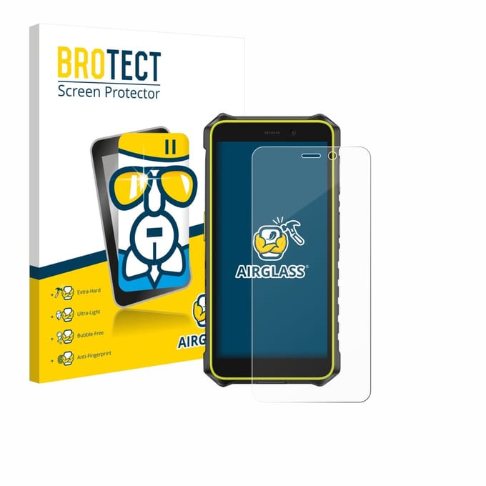 Screenprotector voor Ulefone RugKing 2 Pro Beschermglas transparant