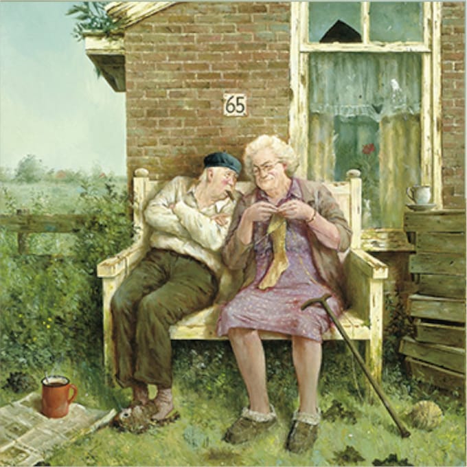 Kaart - Liefde vergaat niet - Klein - Marius van Dokkum