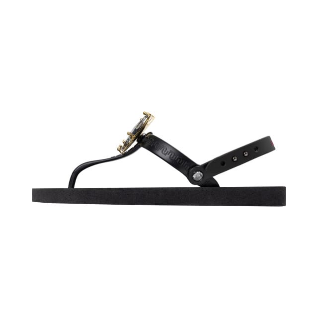 Uzurii | Teenslippers | Dames | Zwart | Maat 35/36