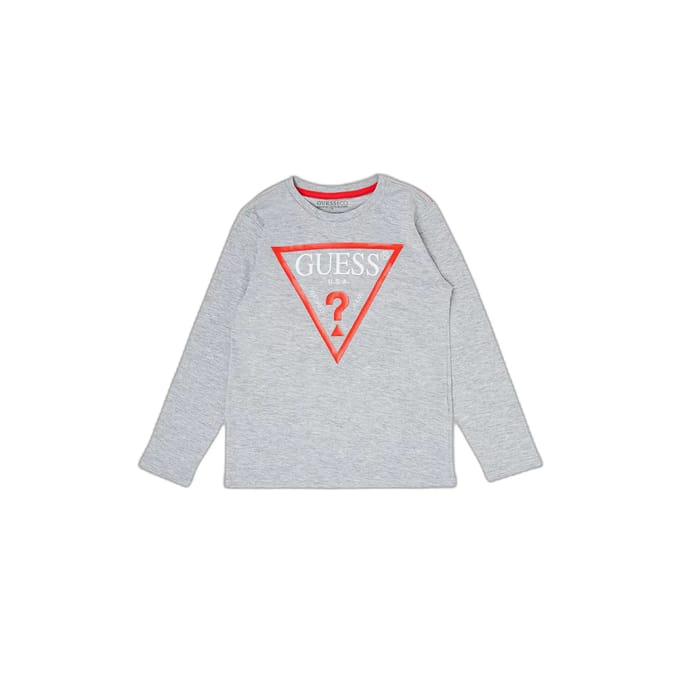 Kinder-T-shirt met lange mouwen Guess Core
